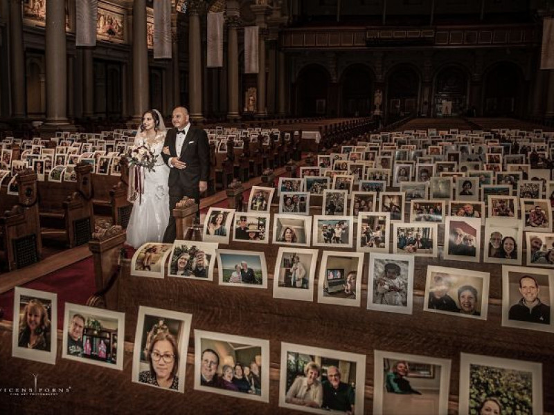 FOTO | Dragoste în carantină. Cum au arătat cele mai tari nunți din perioada pandemiei!