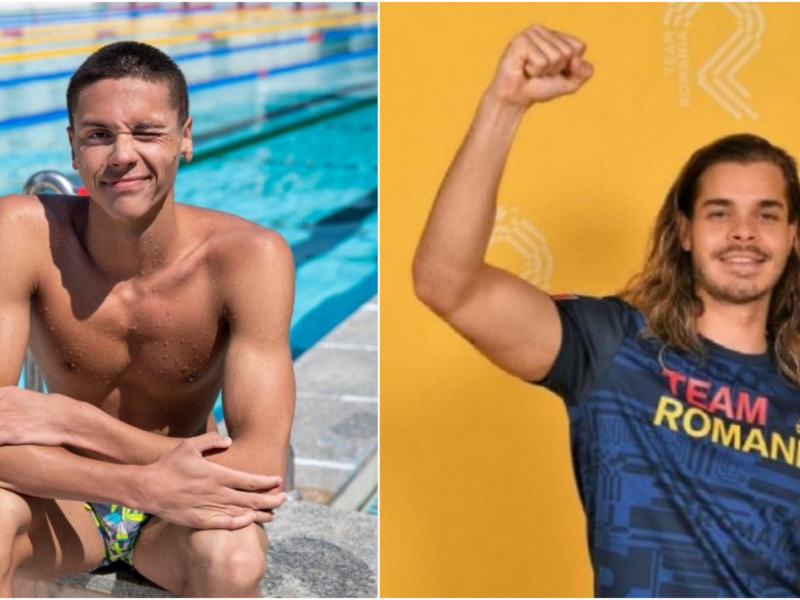 Înotătorii români David Popovici şi Robert Glinţă s-au calificat în semifinalele de la Jocurile Olimpice 2020