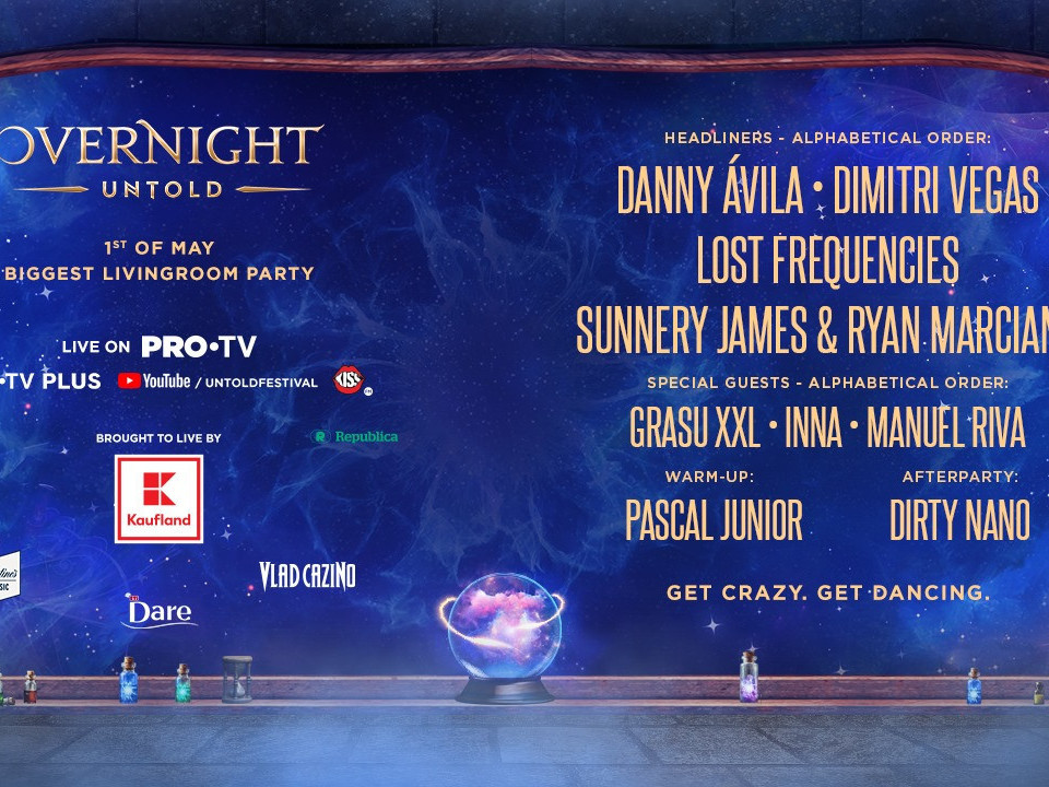 Partydul Kiss FM dă startul petrecerii de 1 Mai, înainte de show-ul OVERNIGHT organizat de UNTOLD