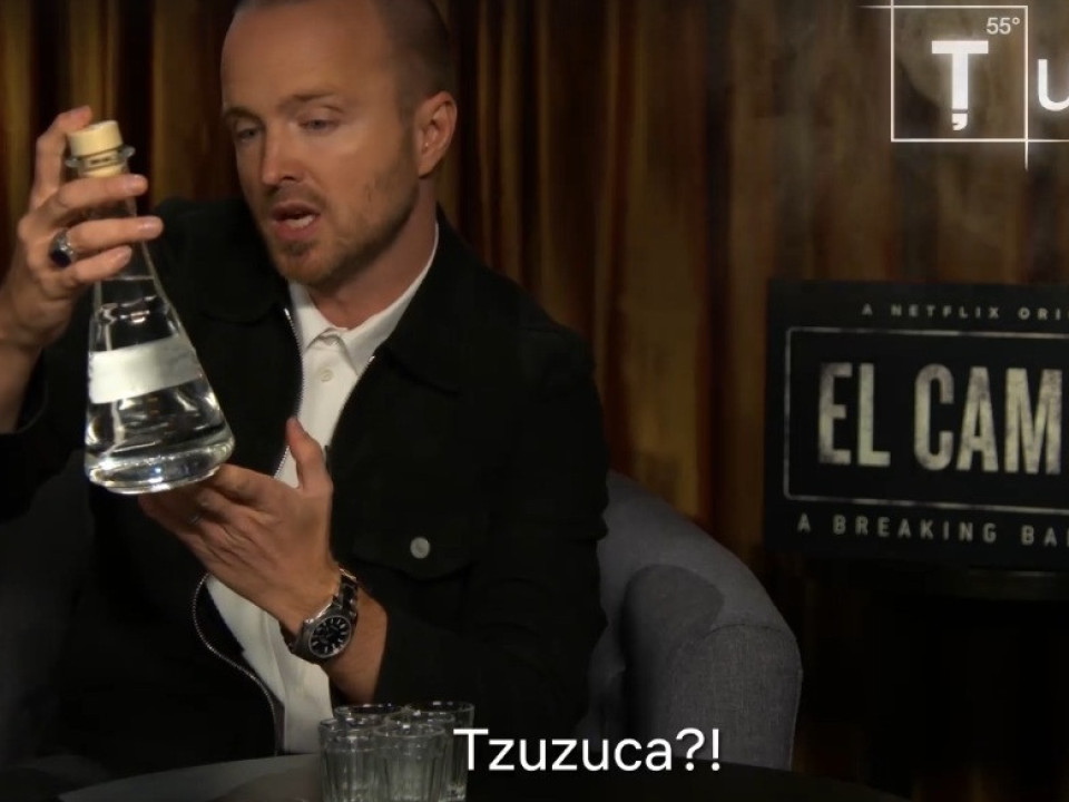 Ce reacţie a avut protagonistul serialului "Breaking Bad", după ce a gustat băuturile tradiţionale româneşti