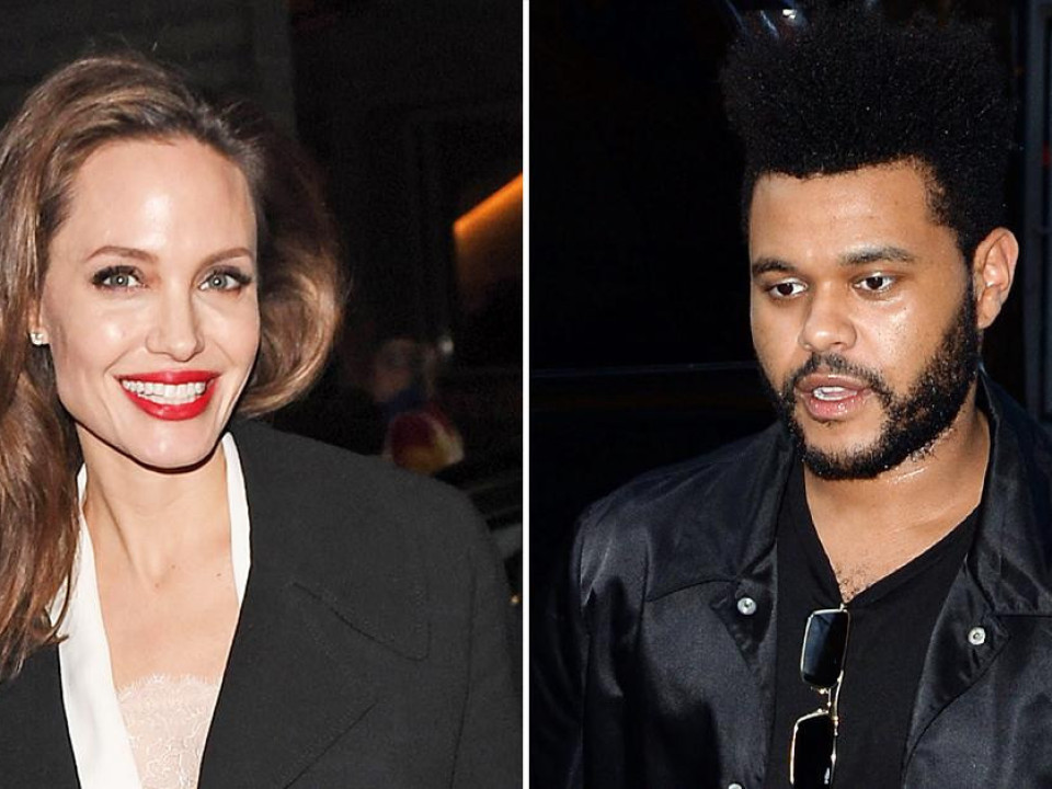Say what?! Angelina Jolie și The Weeknd, noul cuplu de la Hollywood?
