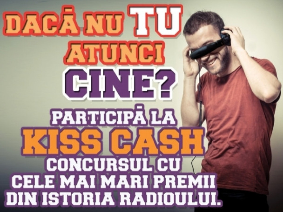 Nicolae Stoica a castigat 1000 de euro la Kiss Cash!