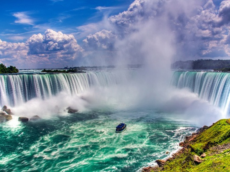 FOTO | Cum arată cascada Niagara înghețată