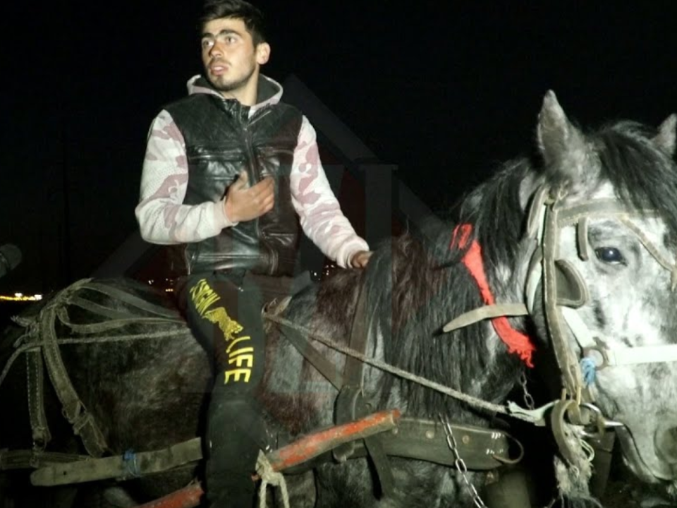 Sergiu, tânărul din Iași care s-a dus cu calul la maternitate, a donat o parte din ajutoarele primite