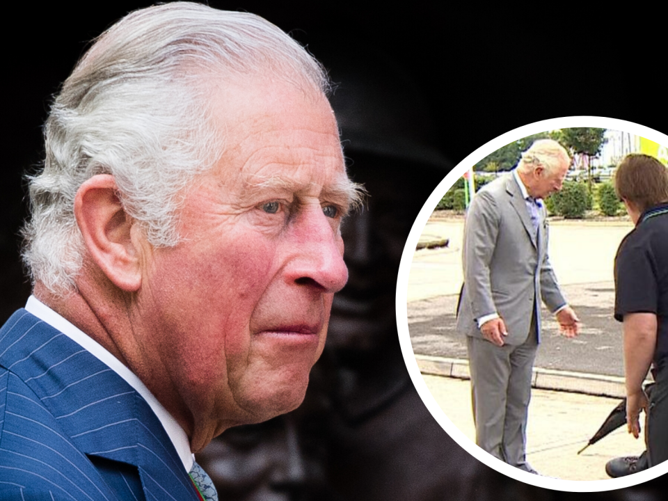 VIDEO | Un bărbat a leșinat în timpul unei discuții cu Prinţul Charles. Cum a reacționat acesta!