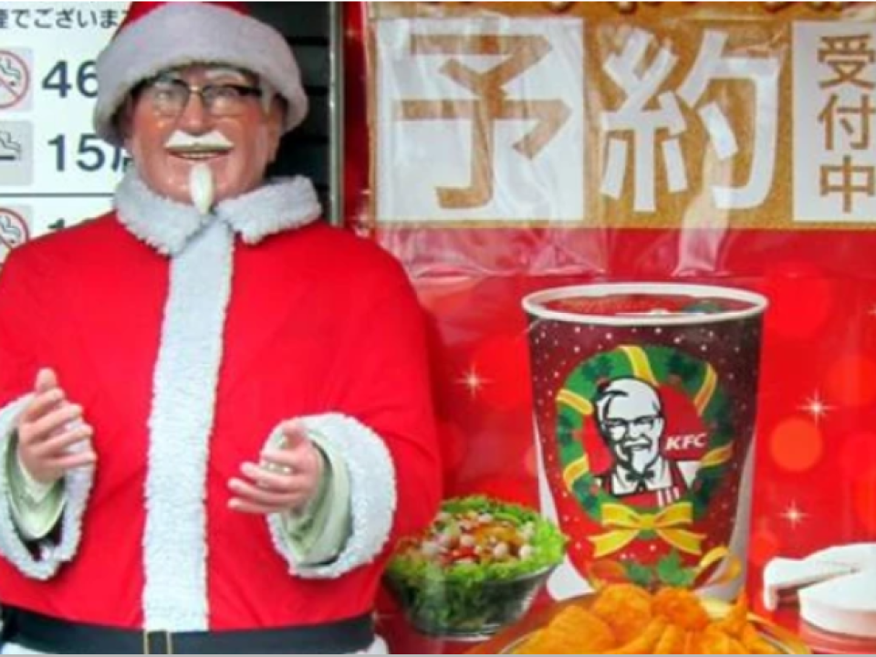 Pentru japonezi KFC e masa tradițională de Crăciun