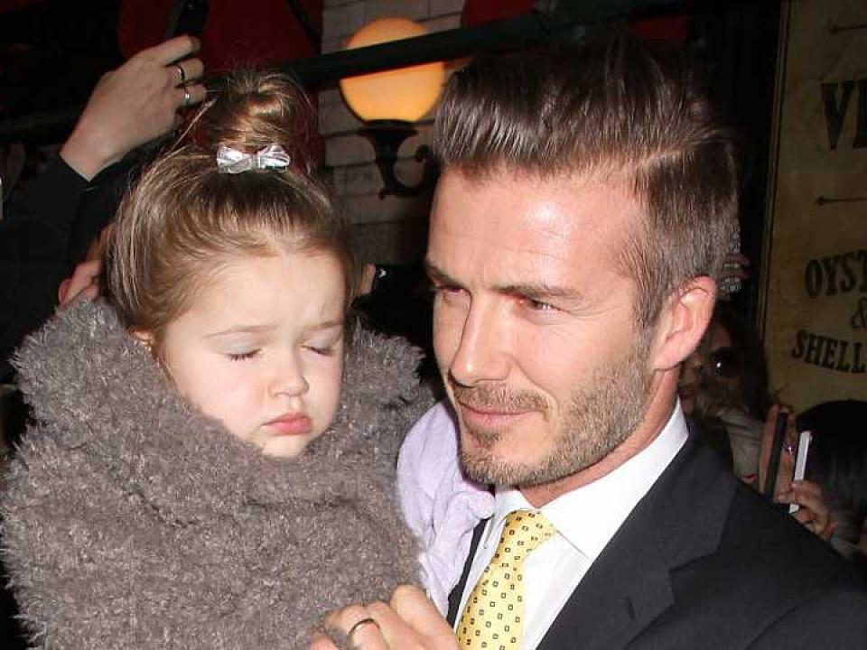 David Beckham, criticat de fanii săi pentru un gest vizavi de fiica sa