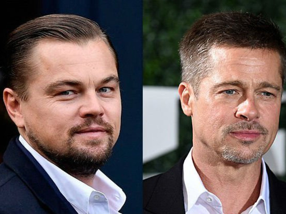 FOTO | Prima imagine cu Brad Pitt și Leonardo DiCaprio în „Once Upon a Time in Hollywood”!