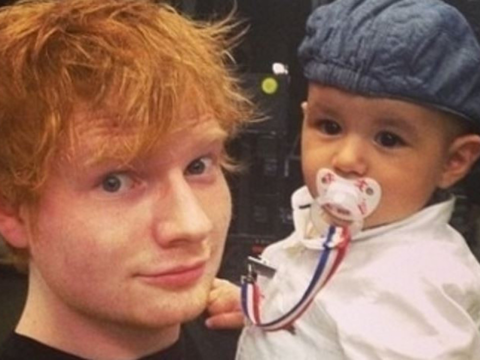 Ed Sheeran a botezat copilul unui cântăreț celebru