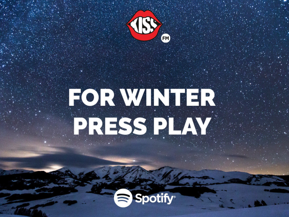 For Winter Press Play! Ascultă acum cel mai tare playlist de iarnă, exclusiv pe Spotify!
