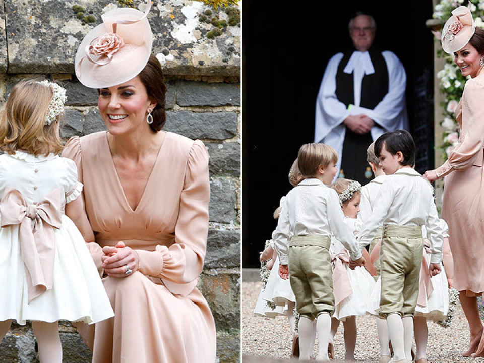 FOTO | Cum s-a îmbrăcat Kate Middleton la nunțile altora