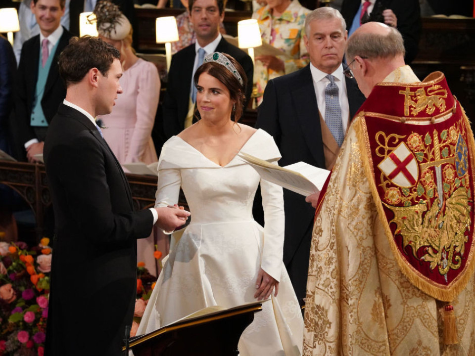 FOTO | Primele imagini de la nunta Prințesei Eugenie cu James Brooksbank. Uite ce vedete au fost prezente!