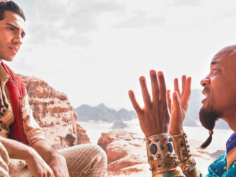 VIDEO | Primele imagini din „Aladdin” cu Will Smith în rolul duhului Genie!
