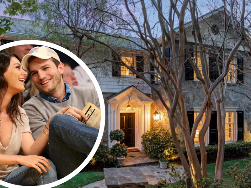 FOTO | Mila Kunis și Ashton Kutcher se mută! Cum arată vila pentru care actorii cer 14 milioane de dolari