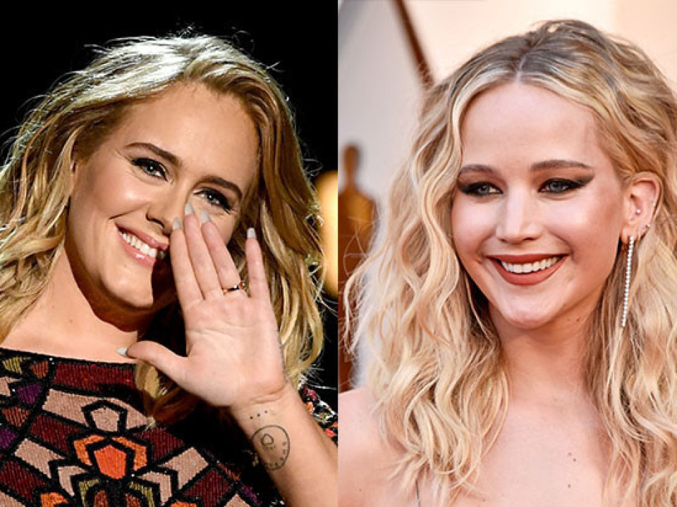 Știai că Adele și Jennifer Lawrence sunt prietene? Uite cum s-au distrat cele două!
