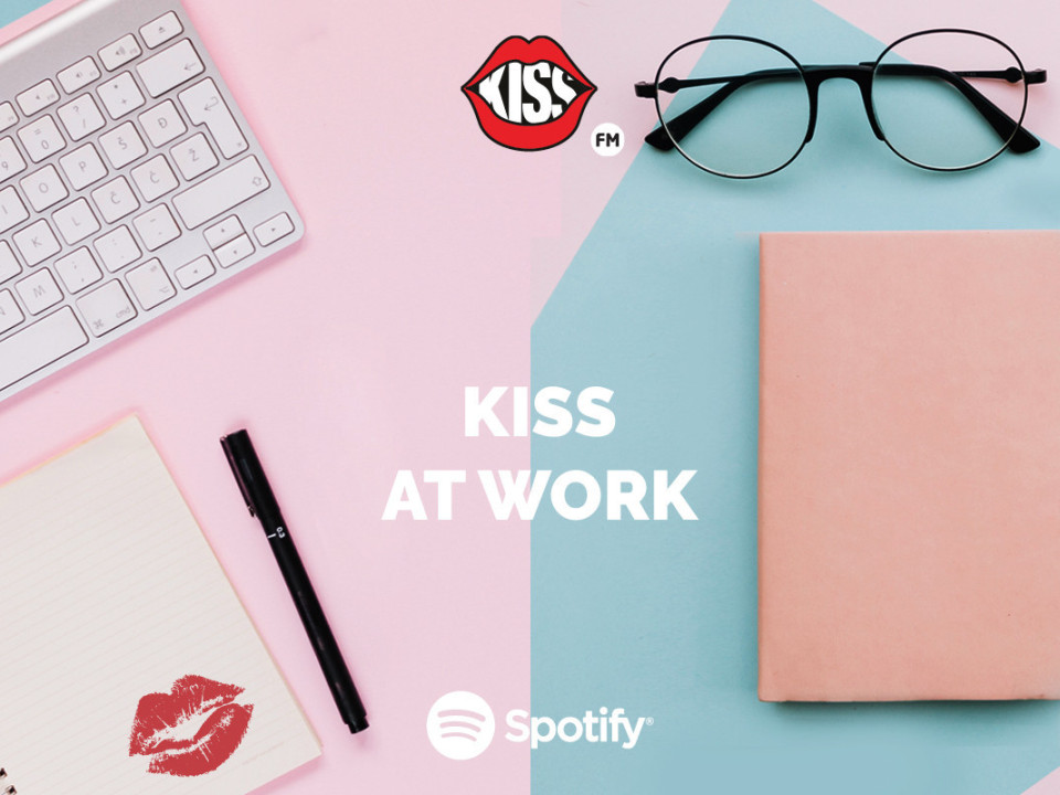Încă o zi grea la muncă? Încearcă playlistul „Kiss At Work”, exclusiv pe Spotify