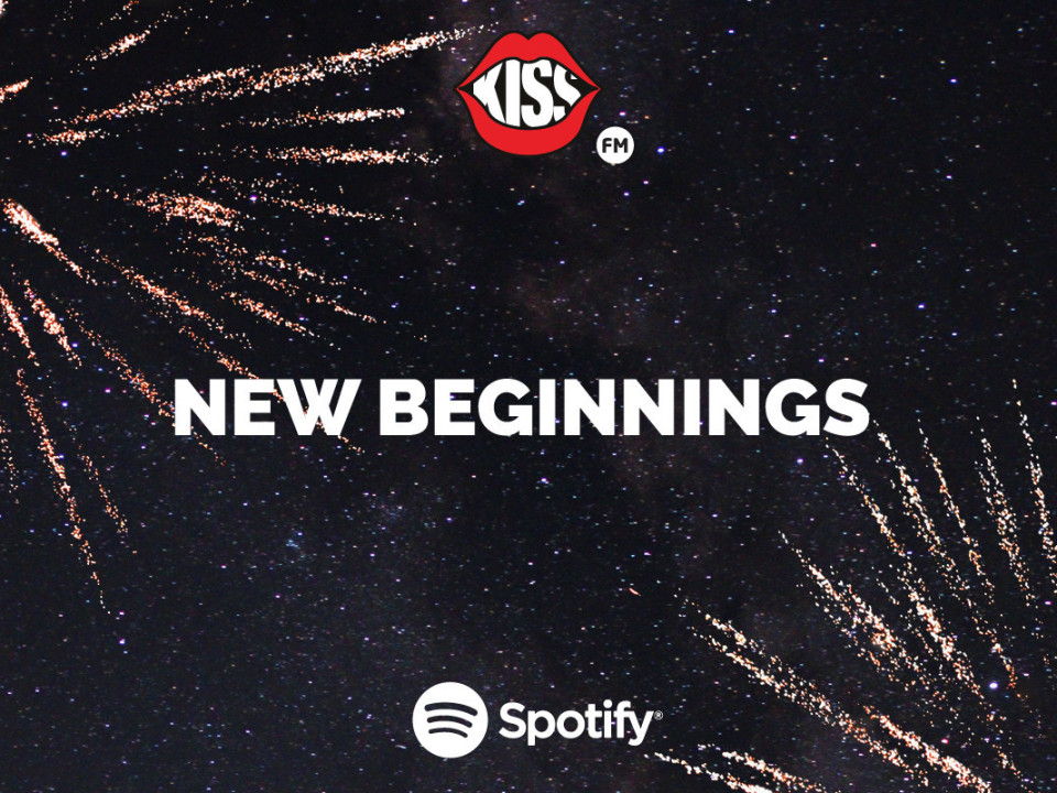Petrecerea de anul nou continuă cu playlist-ul „New Beginnings”, exclusiv pe Spotify