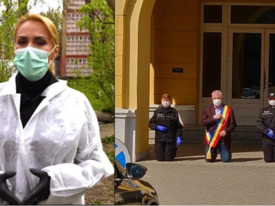 Cele mai absurde moduri în care politicienii români își fac campanie în epidemia de coronavirus