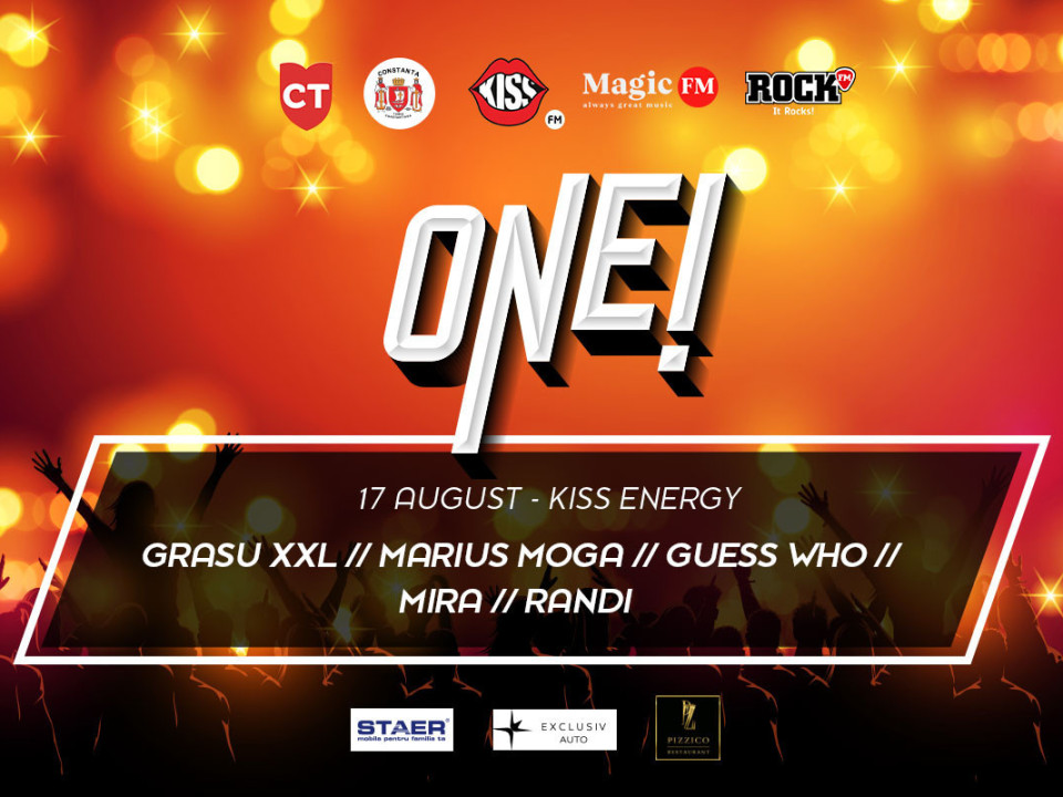 ONE! Festival | Ce artiști vin sâmbăta viitoare la Kiss Energy
