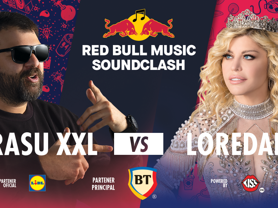 Red Bull Music SoundClash revine: Grasu XXL vs. Loredana la Sala Polivalentă 