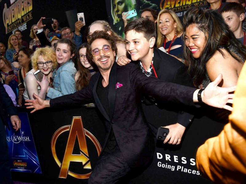 FOTO | Cum s-au îmbrăcat actorii la premiera filmului „Avengers: Infinity War”