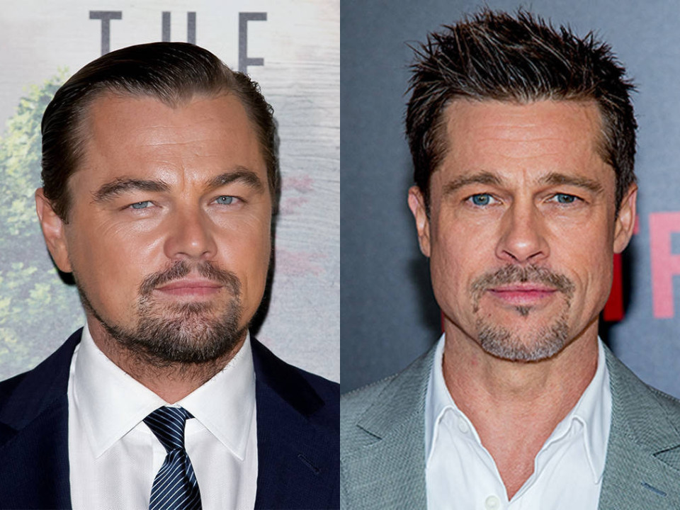Brad Pitt și Leonardo DiCaprio vor juca în același film 