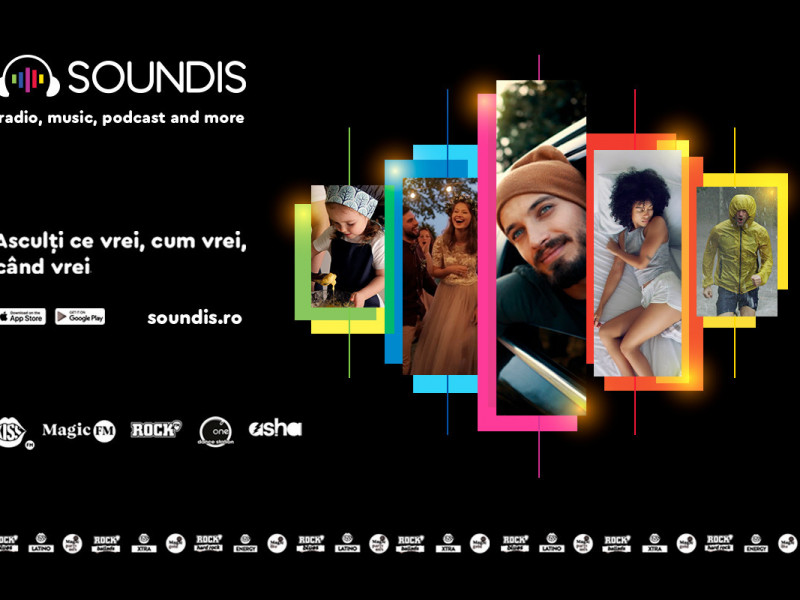 Și mai multă muzică nouă - acum pe SOUNDIS! Descarcă aplicația și bucură-te de piesele tale preferate