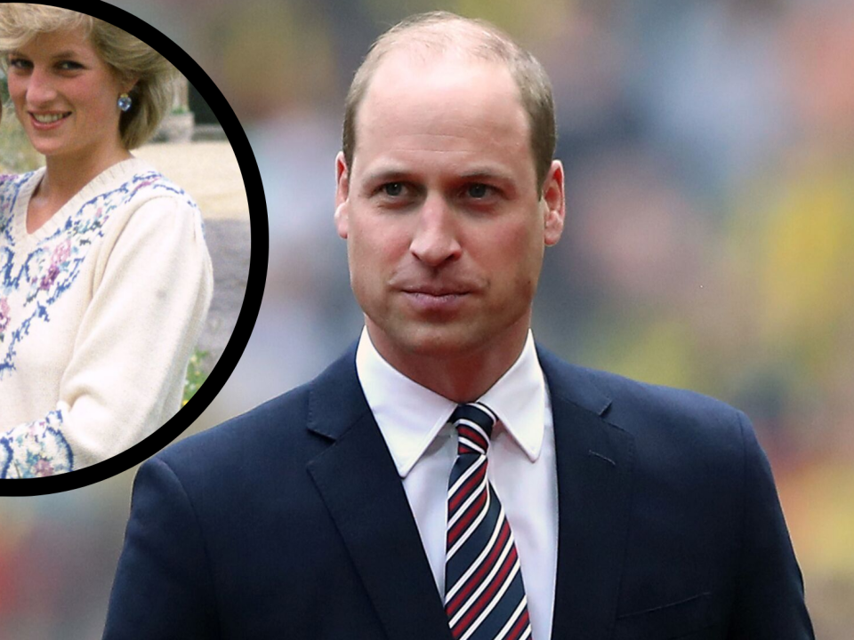 Prințul William a suferit ani de zile din cauza unei fotografii cu Prințesa Diana