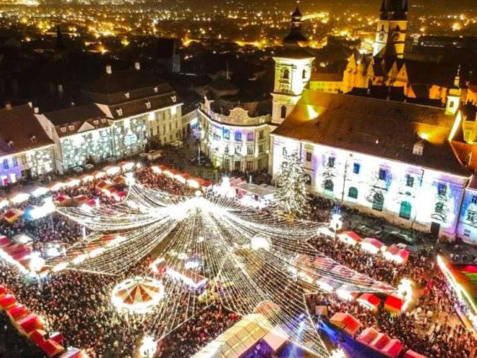 Târgul de Crăciun de la Sibiu revine în 2021. Marea supriză din căsuța lui Moș Crăciun