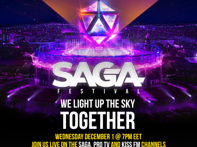 Kiss FM & SAGA Festival - We Light Up The Sky Together