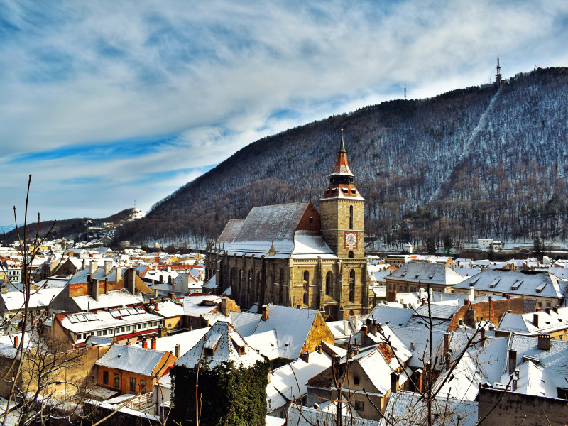 Brașovul iarna - 20 de poze de pe Instagram care te vor convinge că acesta este cel mai frumos oraș din România