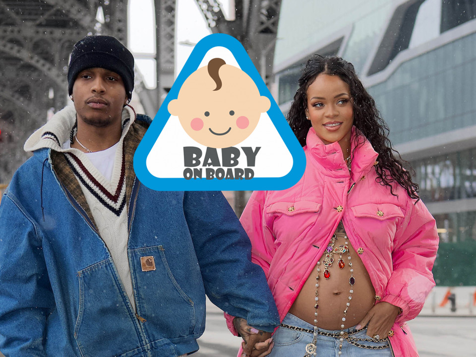 Au apărut primele poze cu Rihanna însărcinată