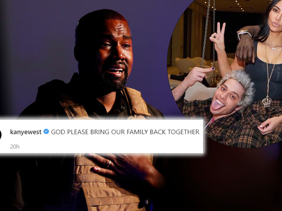 Kanye West o nouă postare publică, episodul „revenirea”: își vrea iar familia înapoi, iar Kim vrea timp pentru ea