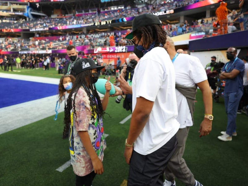 Jay-Z, complet vrăjit de fiica lui, Blue Ivy: rapper-ul a fost fotograful ei personal în cadrul Super Bowl 2022