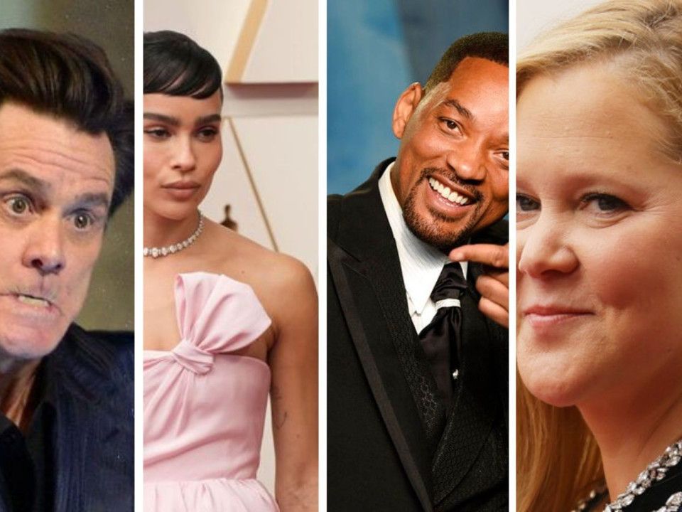 Zoë Kravitz, Jim Carrey și Amy Schumer, critici puternice la adresa comportamentului lui Will Smith de la Oscaruri 2022