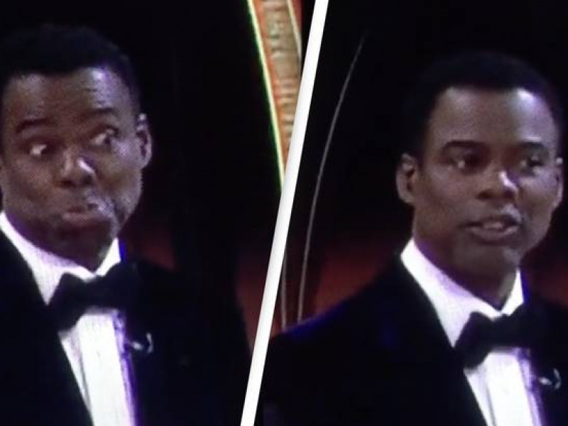 Au apărut imagini video cu Chris Rock imediat după ce Will Smith l-a lovit pe scena de la Oscar 2022