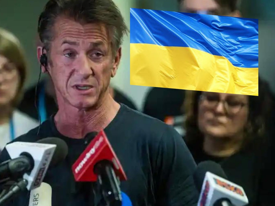 Sean Penn susține că Ucraina va câștiga războiul cu Rusia