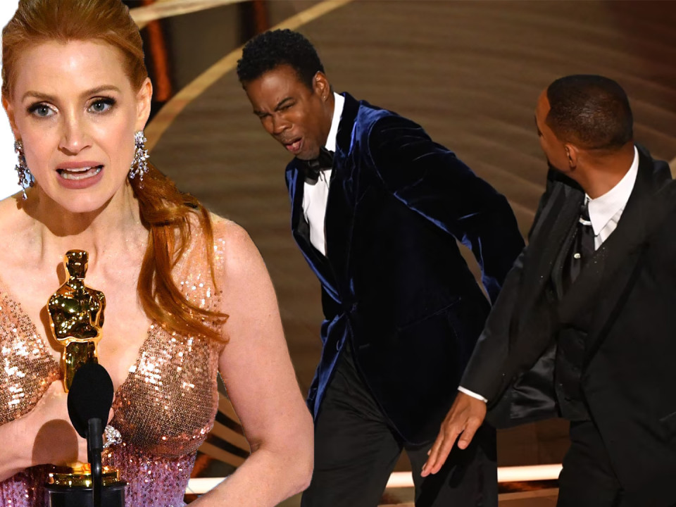 Jessica Chastain povestește cum s-a simțit atunci când a câștigat Oscar-ul, imediat după palma lui Will Smith