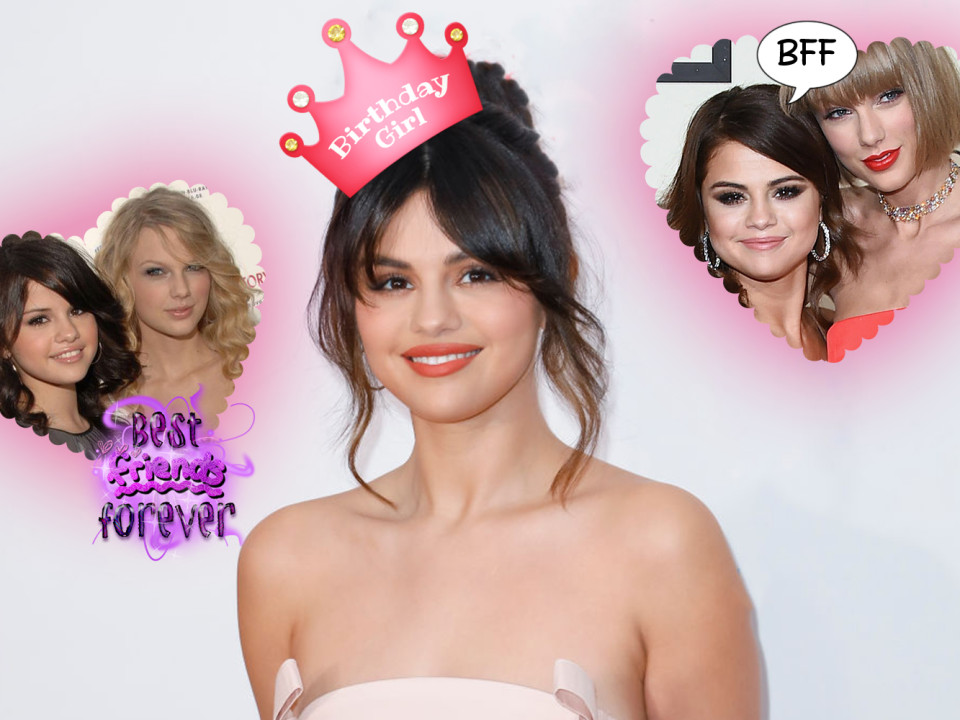 Selena Gomez și-a serbat ziua de naștere alături de prietena ei cea mai bună, Taylor Swift