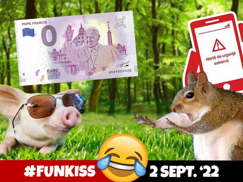 Funkiss 2 septembrie | Tirul cu porci și vaporul cu veveriță