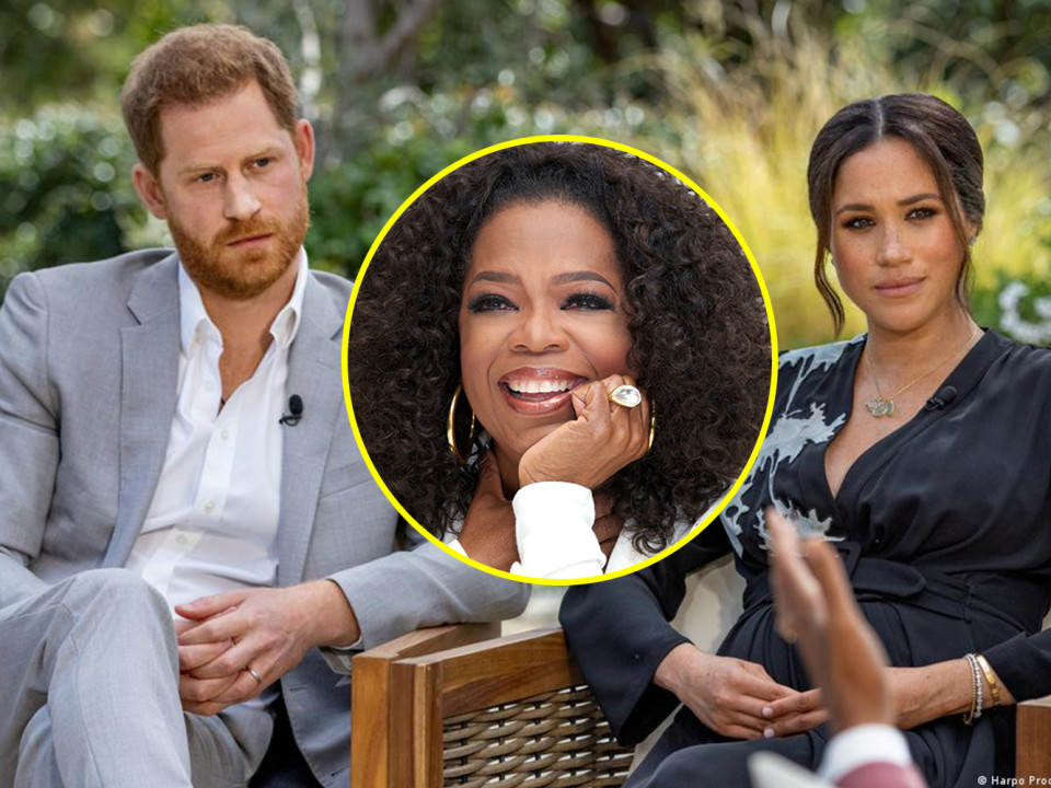 Oprah crede în împăcarea dintre William și Harry și susține că nu a știut nimic despre lucrurile dezvăluite de Meghan Markle, în cadrul interviului cu ea