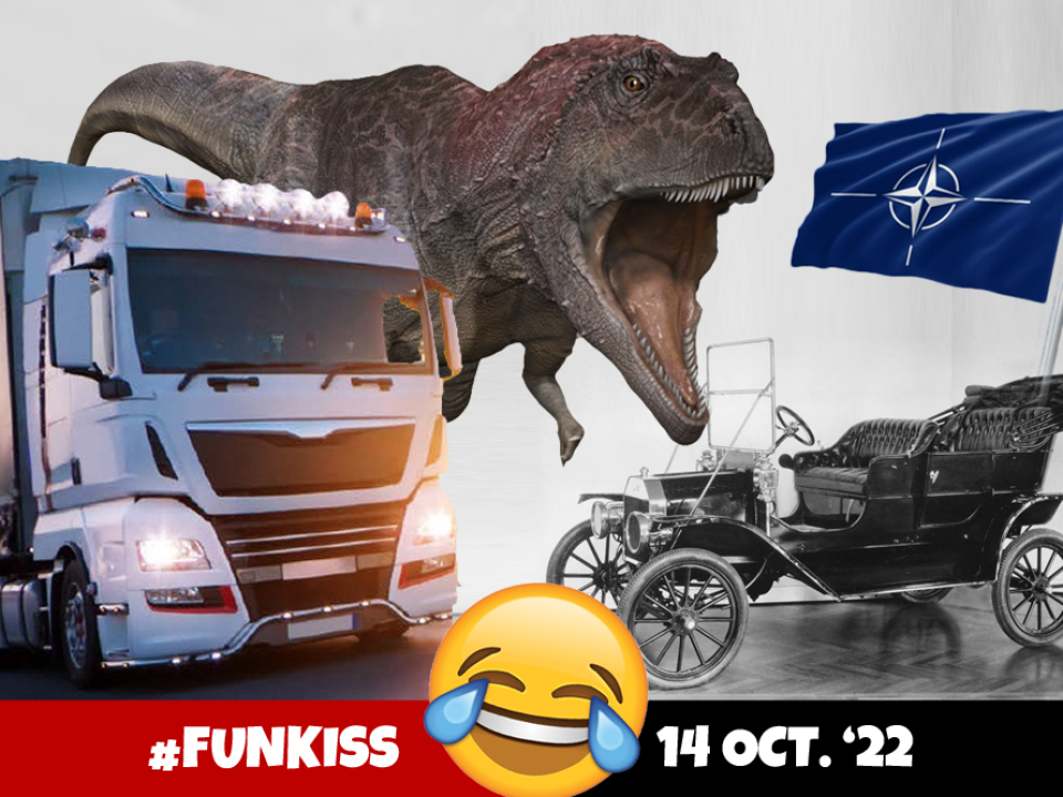 Funkiss 14 octombrie | Bariere și dinozauri