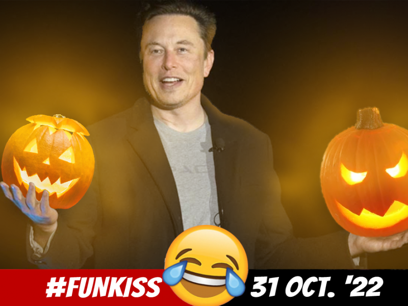 Funkiss 31 octombrie | Cu masca pe față, cu Musk pe căciulă