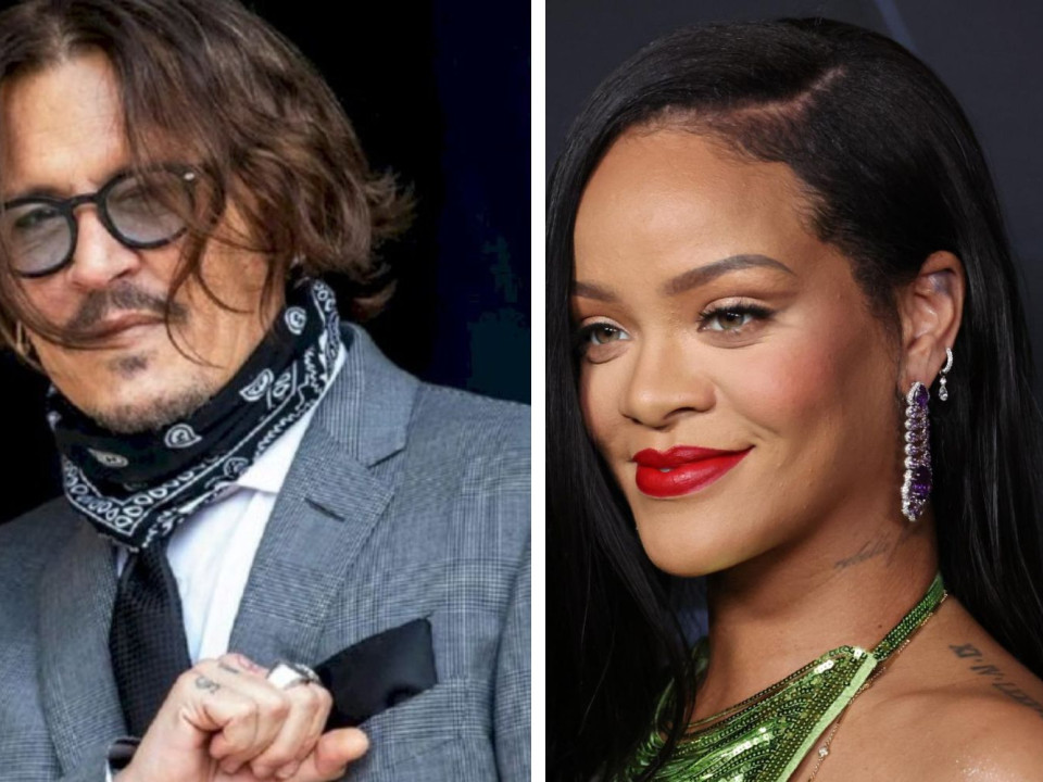 Johnny Depp va fi invitat special în cadrul show-ului Savage X Fenty, organizat de Rihanna