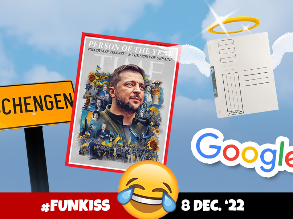 Funkiss 8 decembrie | Google, Schengen și alte locuri la care cască ochii românii
