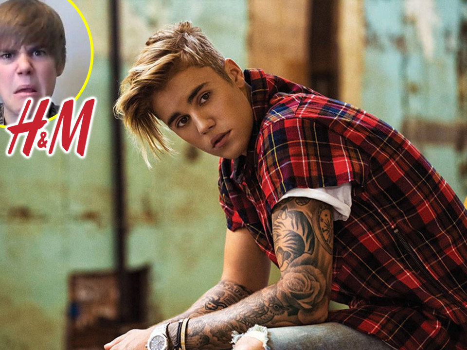 Justin Bieber este extrem de supărat pe H&M, deoarece brand-ul vinde haine cu imaginea lui fără să-i fi cerut aprobarea