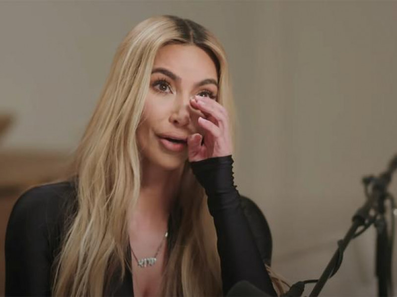 Kim Kardashian plânge în timp ce povestește despre cât de greu este să-și crească copiii alături de Kanye West