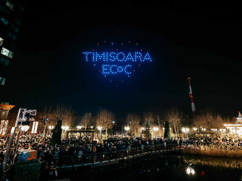 Mii de oameni au luat parte la deschiderea oficială a Programului Timișoara Capitală Culturală Europeană 2023