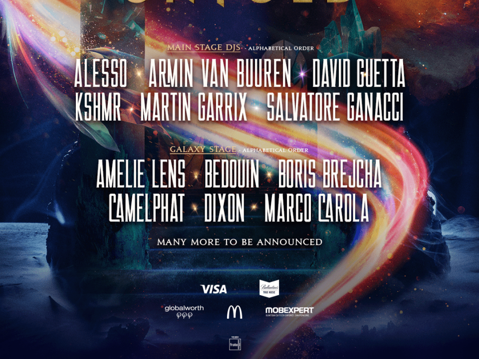 Un nou val de artiști la UNTOLD 2023: Martin Garrix, David Guetta, Alesso, KSHMR și Salvatore Ganacci