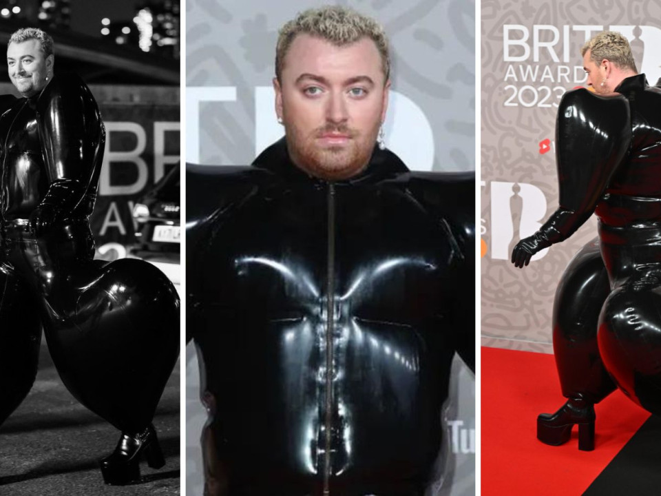 Care e povestea din spatele costumului gonflabil purtat de Sam Smith la Brit Awards 2023